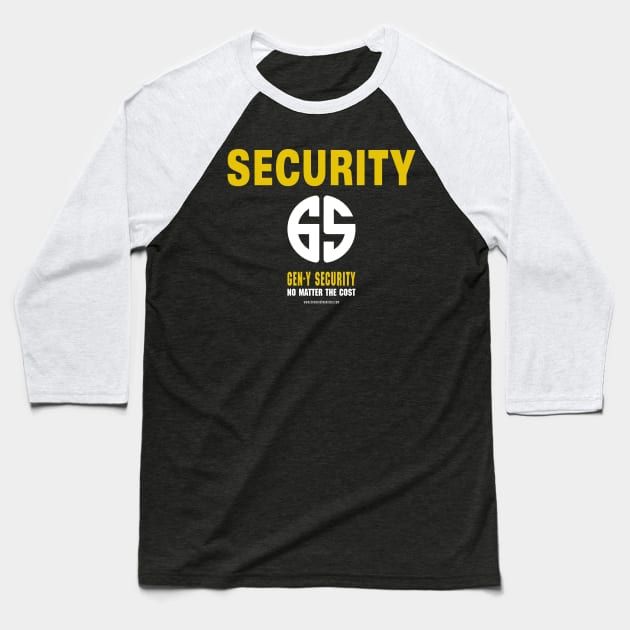 Gen-Y Security Baseball T-Shirt by JRobinsonAuthor